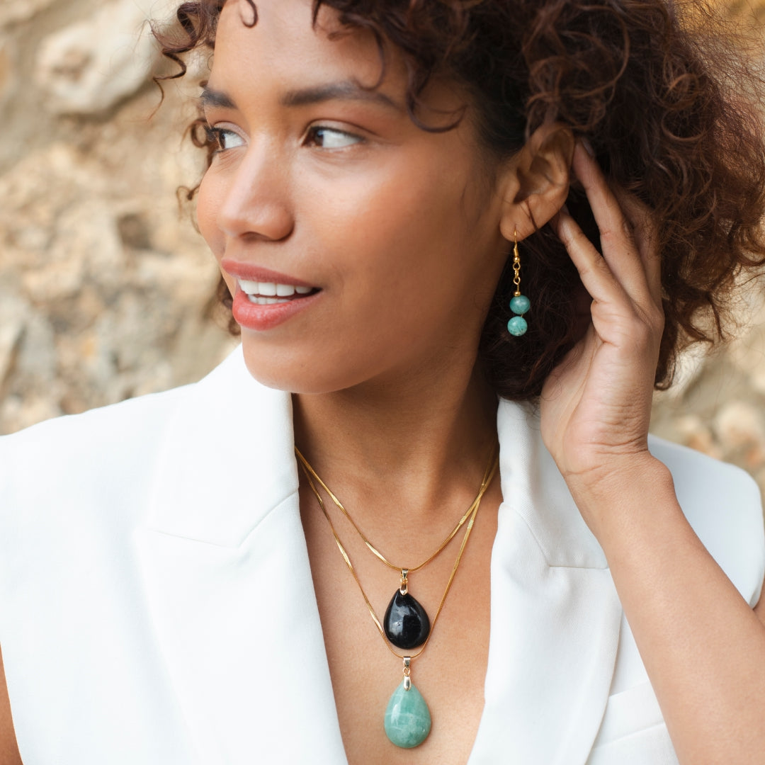 Boucles d’Oreilles Perles