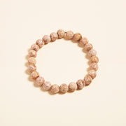 Bracelet Calcédoine en Perles