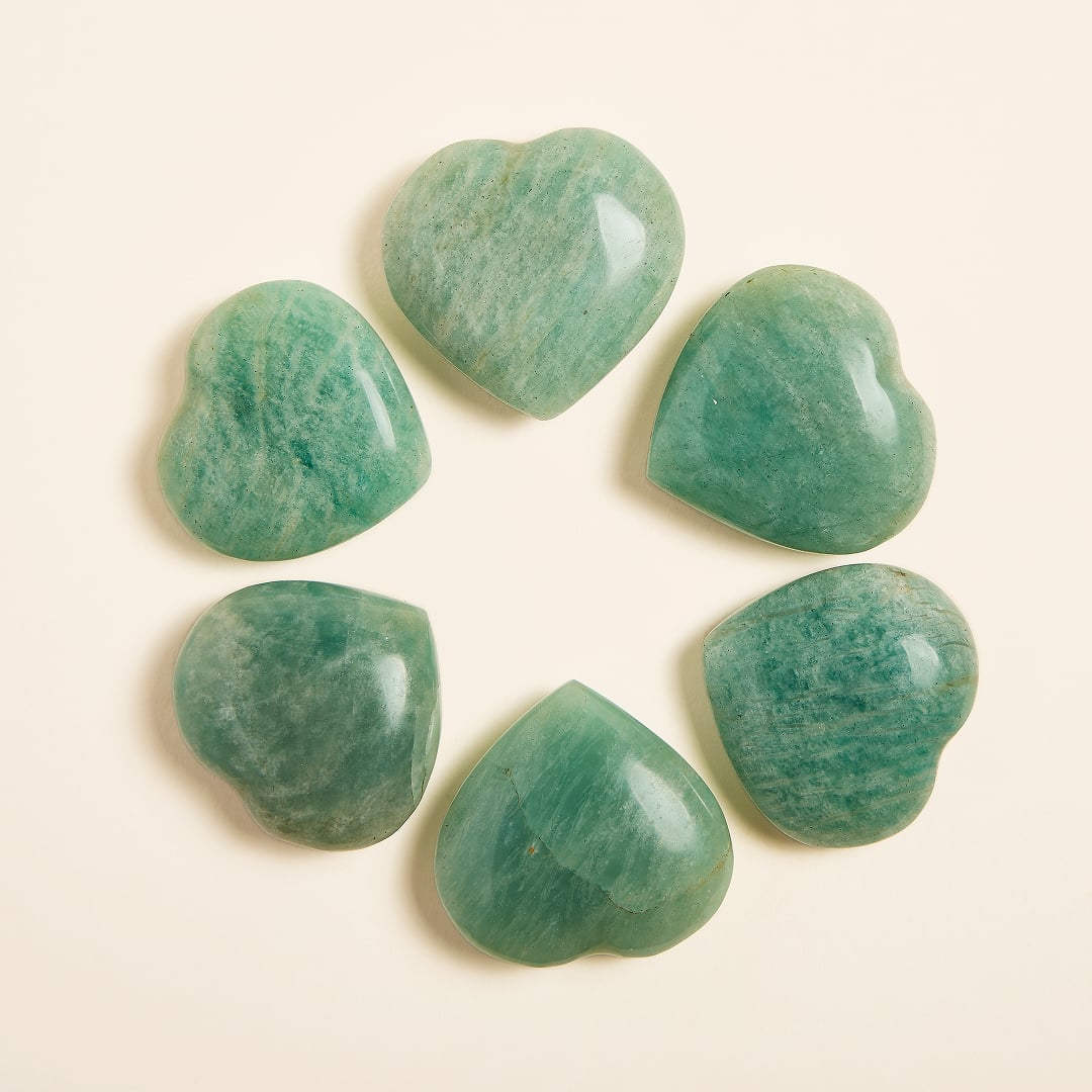 Pierre Cœur Amazonite x1