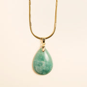 Collier avec Pendentif Amazonite