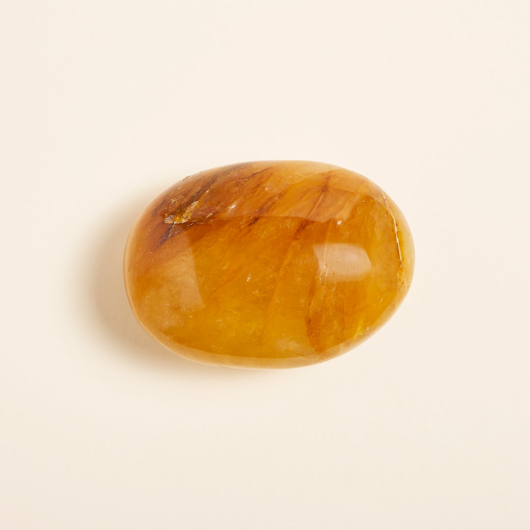 Galet de Poche Quartz Hématoïde