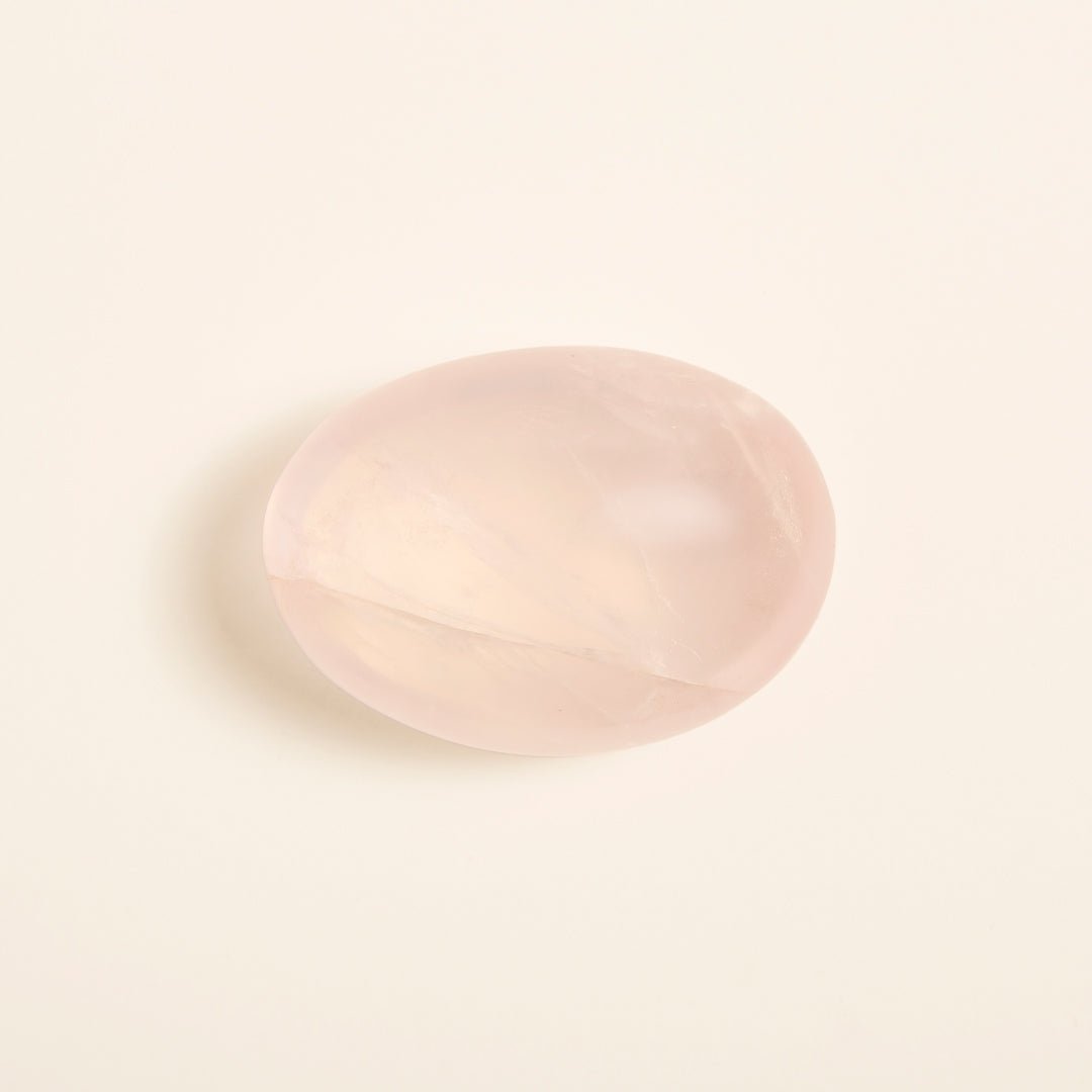 Galet de Poche Quartz Rose