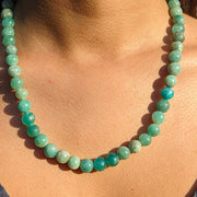 Collier Amazonite en Perles