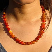 Collier Cornaline en Perles