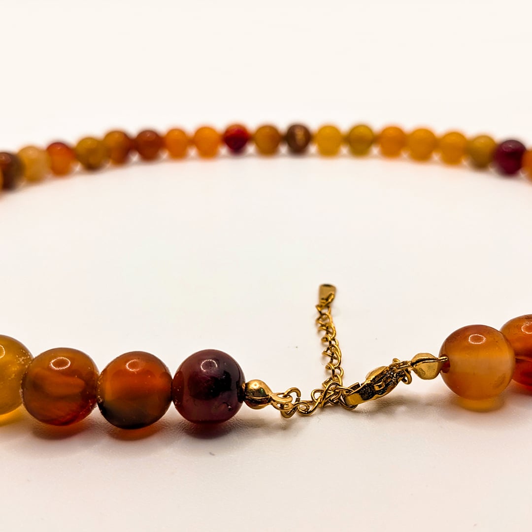 Collier Cornaline en Perles